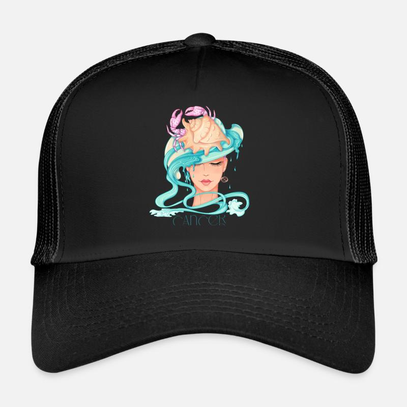 Cancer - Trucker Cap - black/black