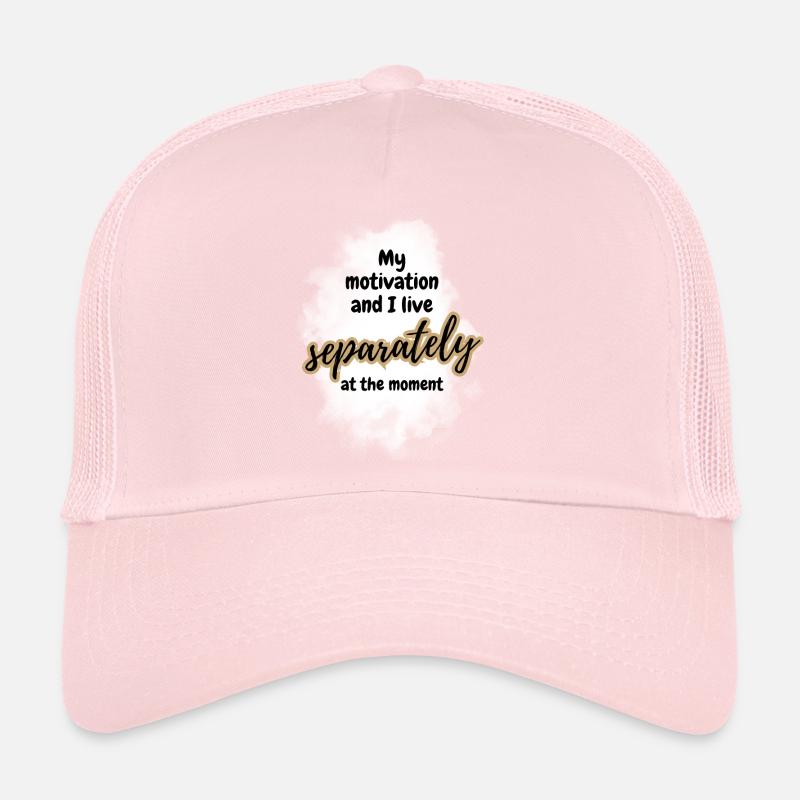 ATTITUDE POSITIVE ÉTAT D’ Motivation Casquette trucker 