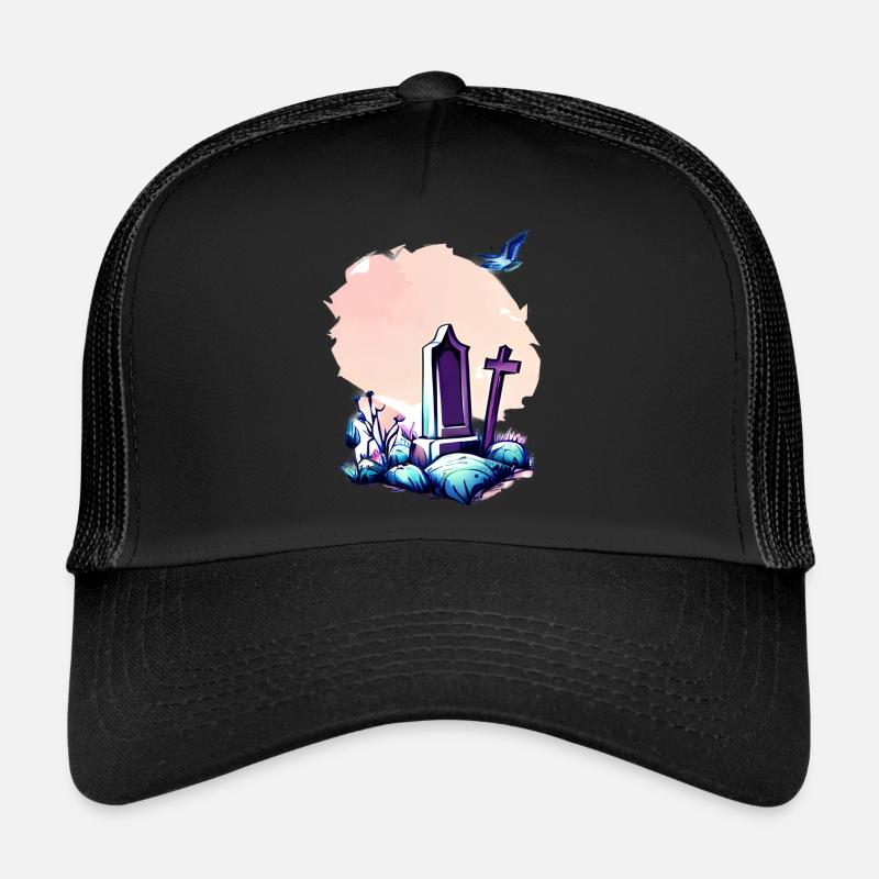 Tombe abandonnée Casquette trucker 