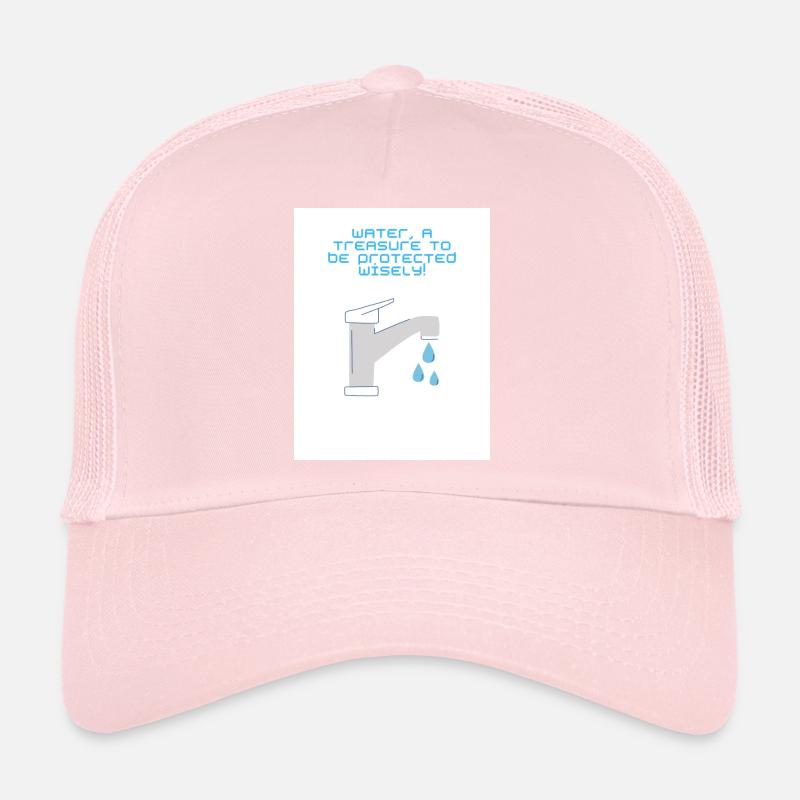 Wasser ist ein Schatz Trucker Cap