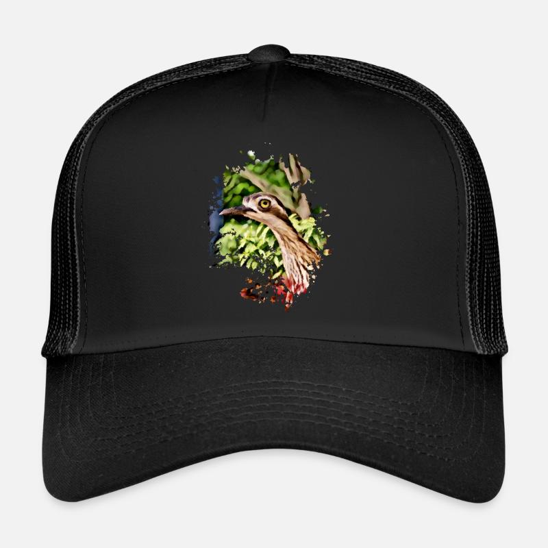 Komischer Vogel - Trucker Cap - Schwarz/Schwarz