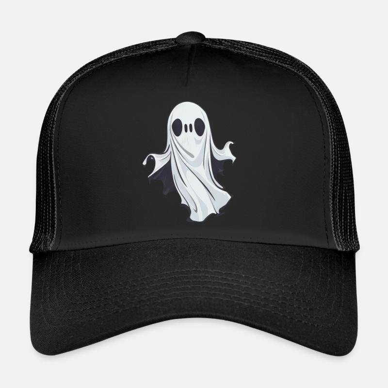 Halloween Ghost Ghost Trucker Cap