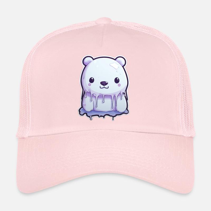 Crème glacée Sweet Polar Bear Casquette trucker 