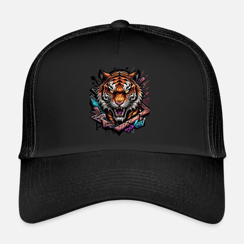 Evil Tiger Trucker Cap