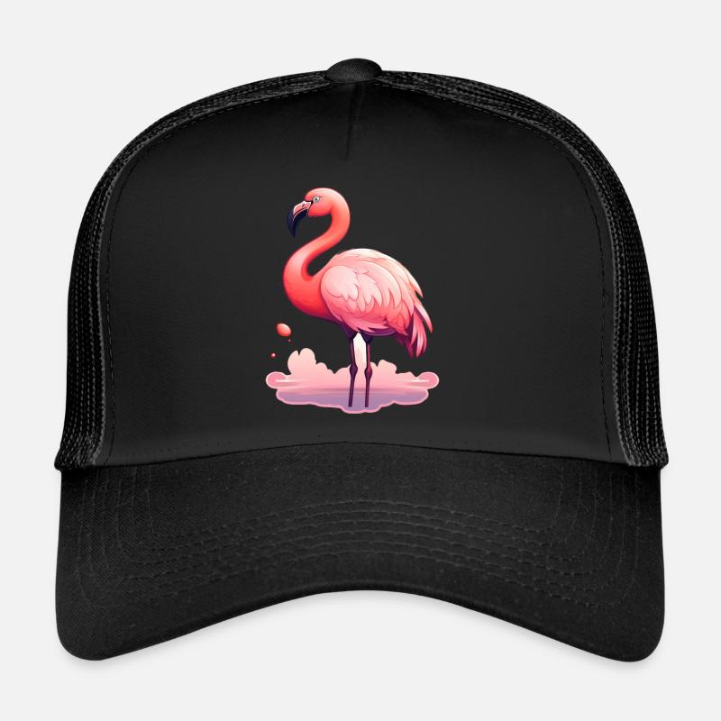 Flaming Trucker Cap