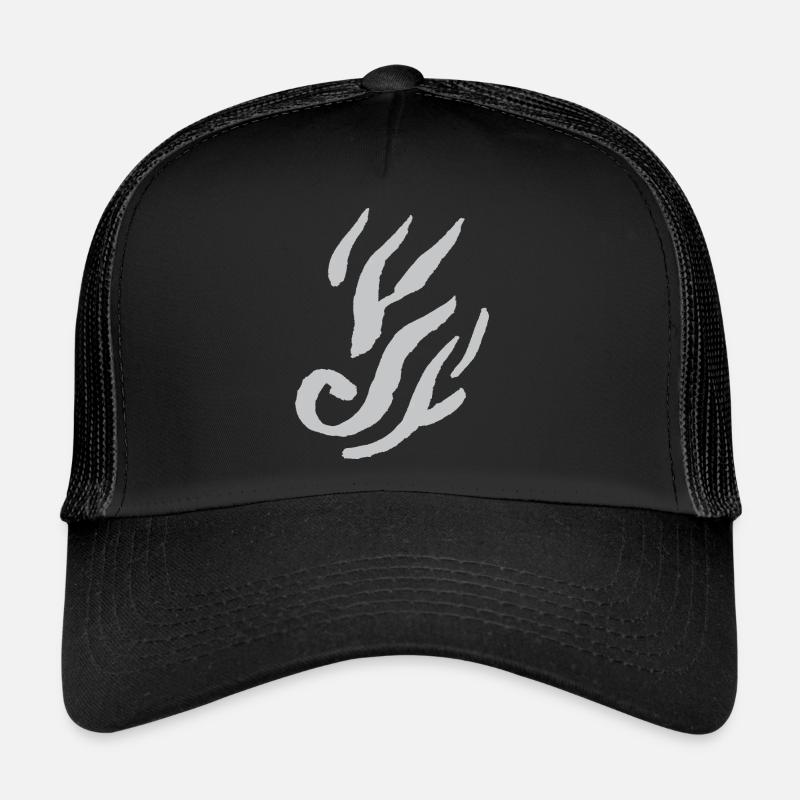 Flamme Ornament Trucker Cap