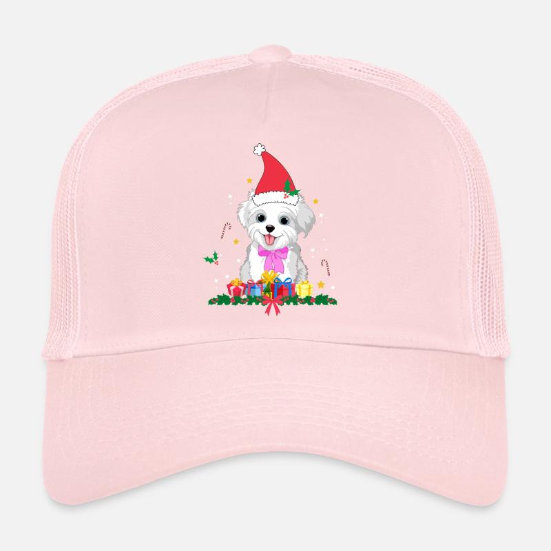 Hund Weihnachten. Weihnachtsgeschenk Trucker Cap