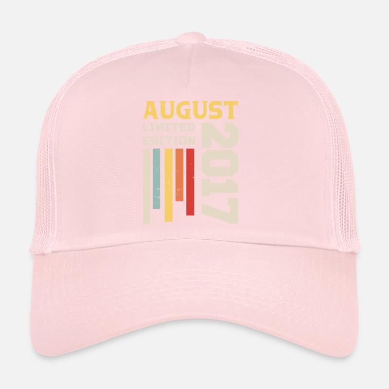 August 2017 - Geburtstagsgeschenk August 2017 August Trucker Cap
