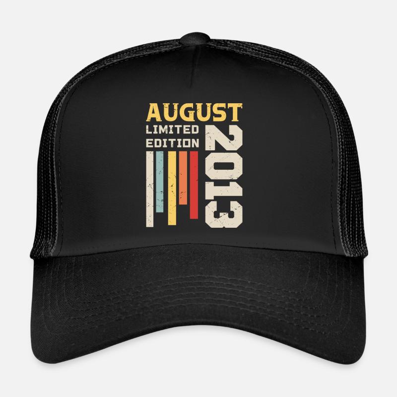 August 2013 - Birthday gift August 2013 August Trucker Cap