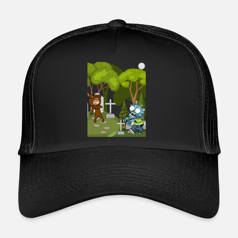 Friedhof der Zombies Trucker Cap