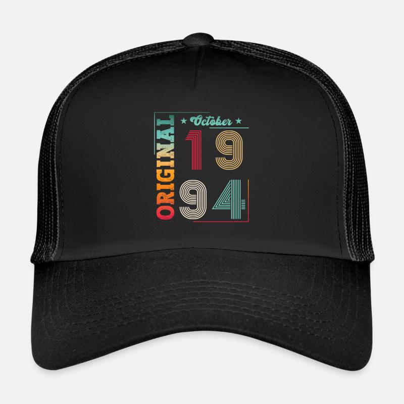 29e anniversaire Original Octobre 1994 Casquette trucker 
