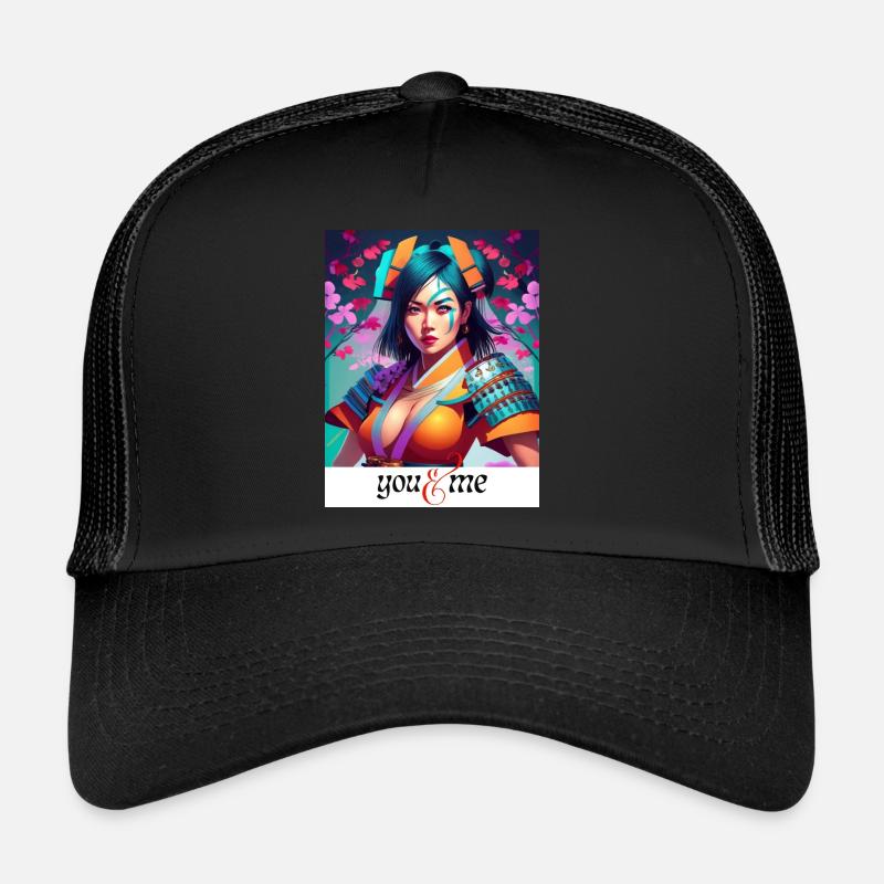 Du & Ich - Trucker Cap - Schwarz/Schwarz