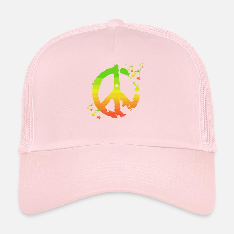 Paix reggae Casquette trucker 