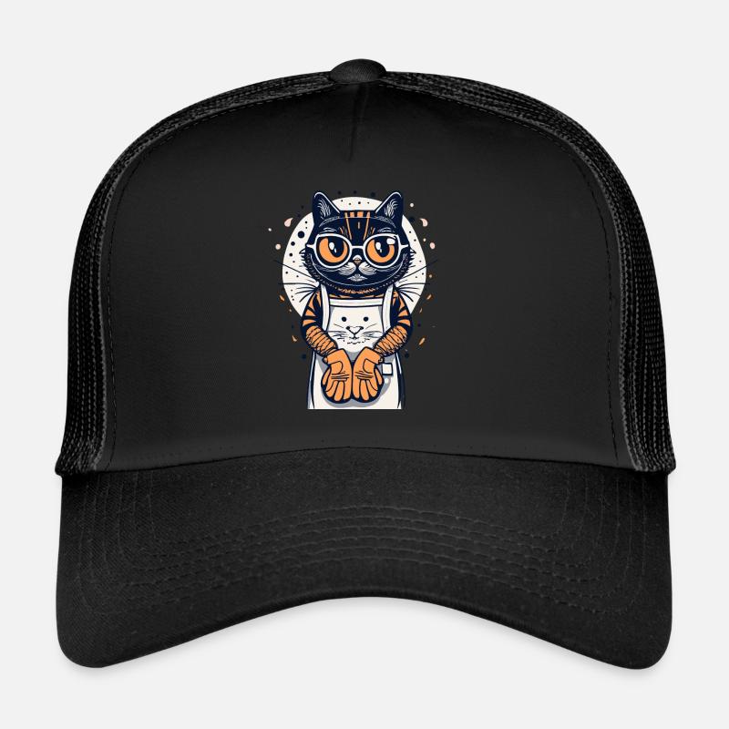 Backen - Trucker Cap - Schwarz/Schwarz