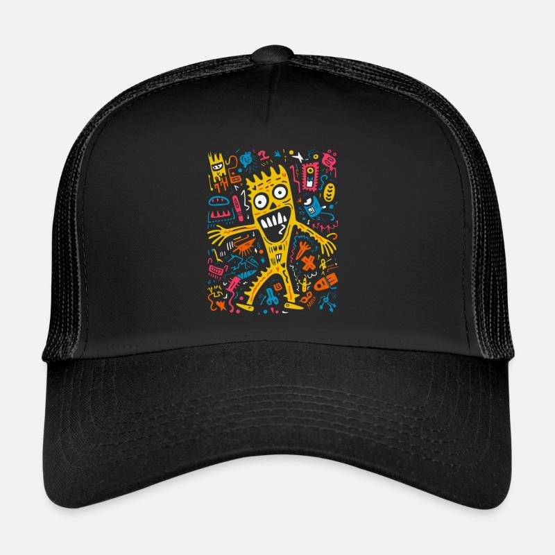 Moons melodischer Heuler Trucker Cap
