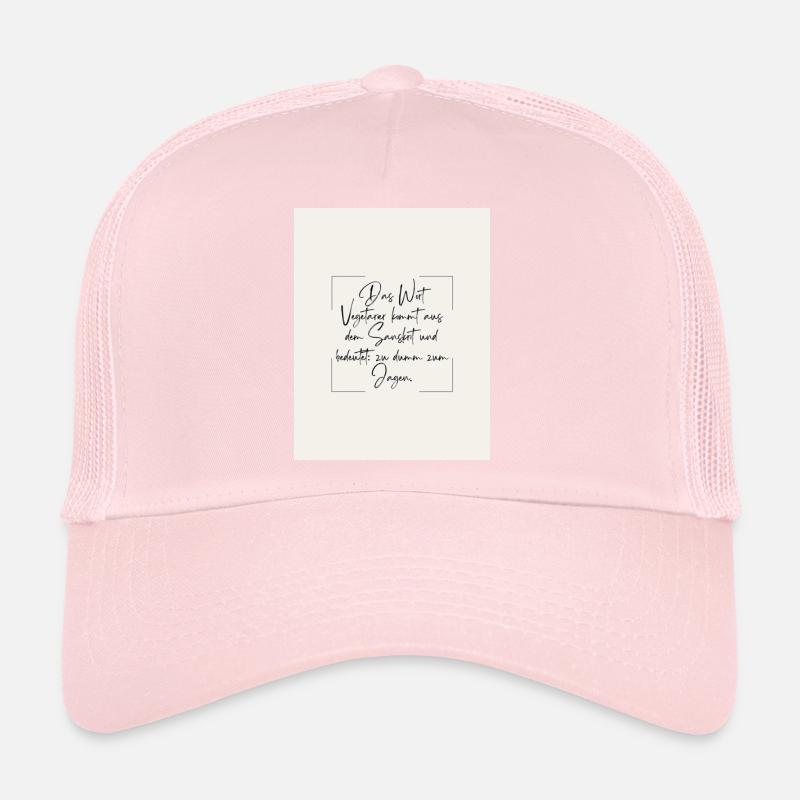 Der Vegetarier Trucker Cap