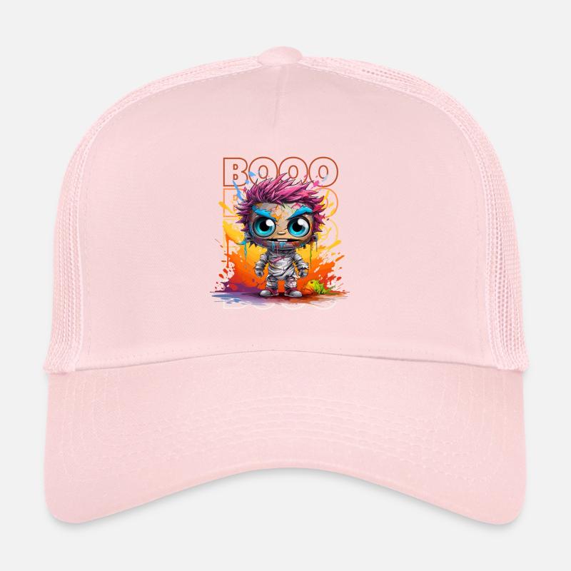 Chibi Shuffle & Booo! Zany Zombie Tee! Trucker Cap