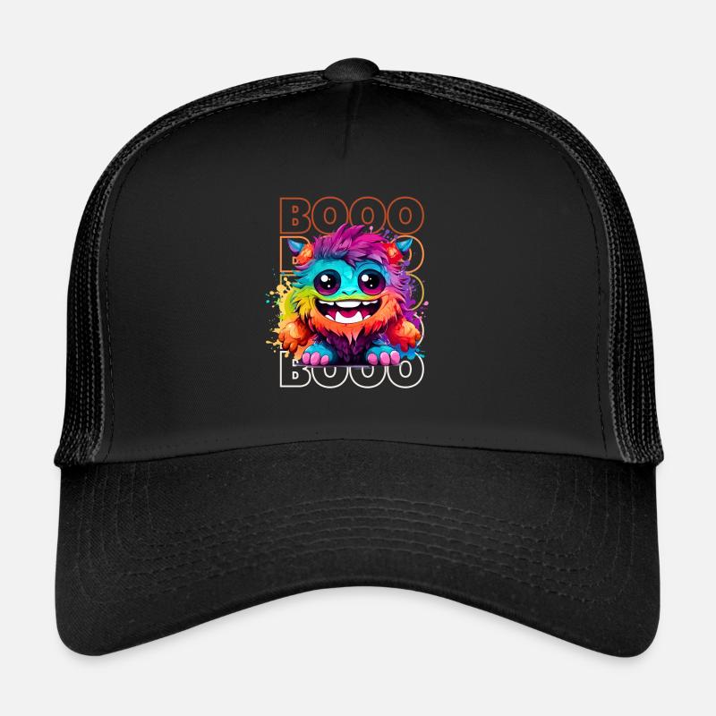 Chibi Blaze & Booo! Délice du démon Tee ! Casquette trucker 