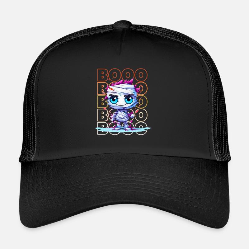 Chibi Wrap & Booo! Maman mignonne Tee ! Casquette trucker 