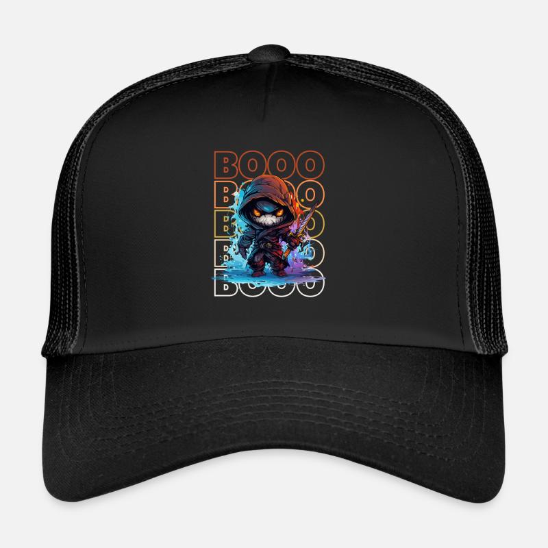 Chibi Swing & Booo! Verspieltes Reaper-T-Shirt!" Trucker Cap