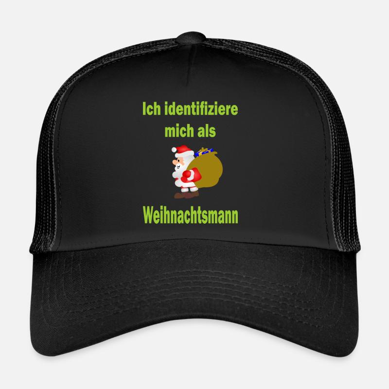 Weihnachtsmann Identität - Version 2 Trucker Cap