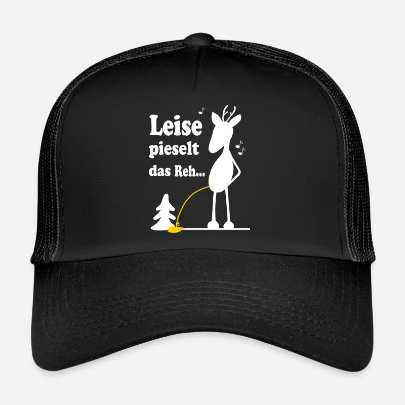 Weihnachtslied Schnee Reh Trucker Cap
