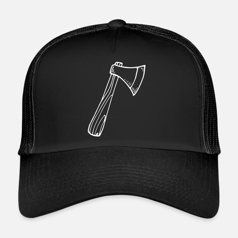 Axe Woodworking Chopping Trucker Cap