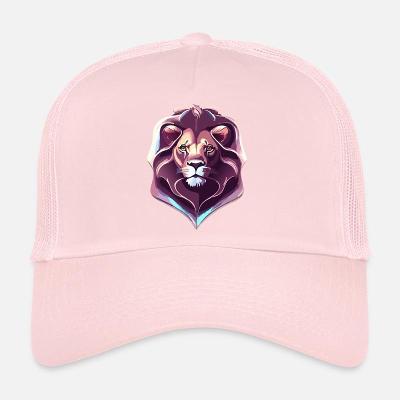 Chrome Royal Lion Trucker Cap