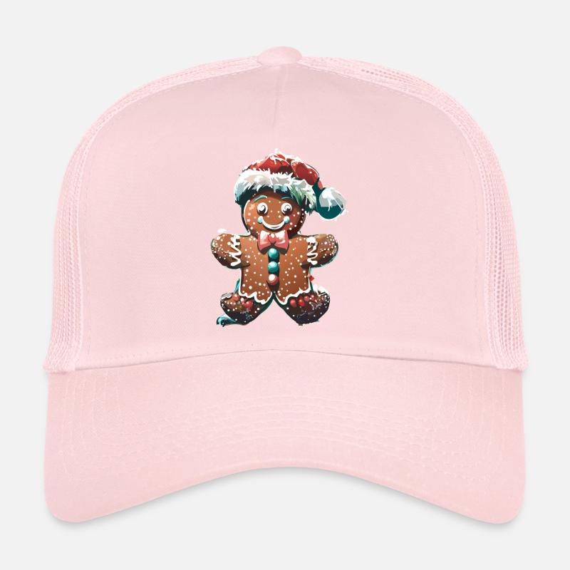 Gingerbread Man Trucker Cap