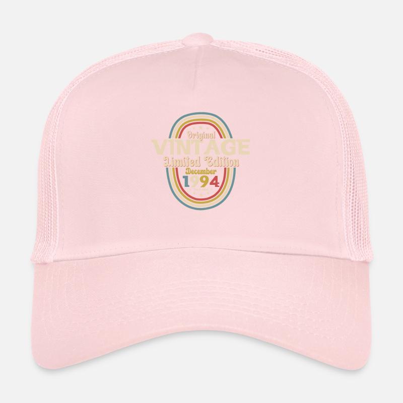 Décembre 1994 Année 1994 29e anniversaire Casquette trucker 