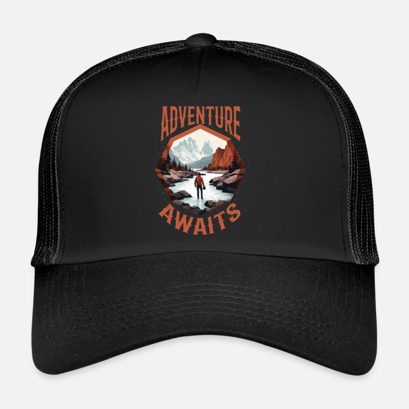 Das Abenteuer Wartet Trucker Cap