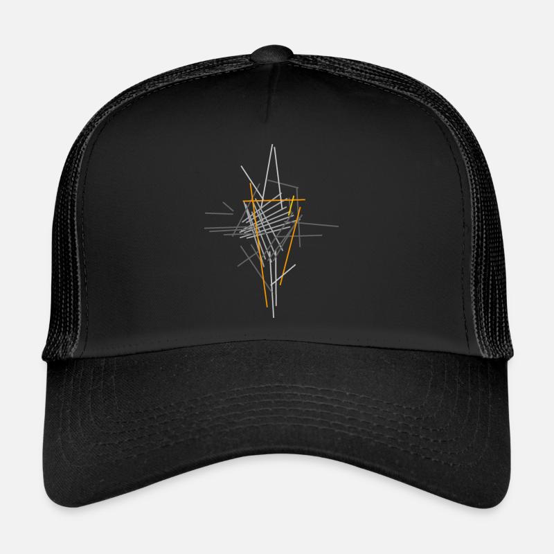 abstrait Casquette trucker 
