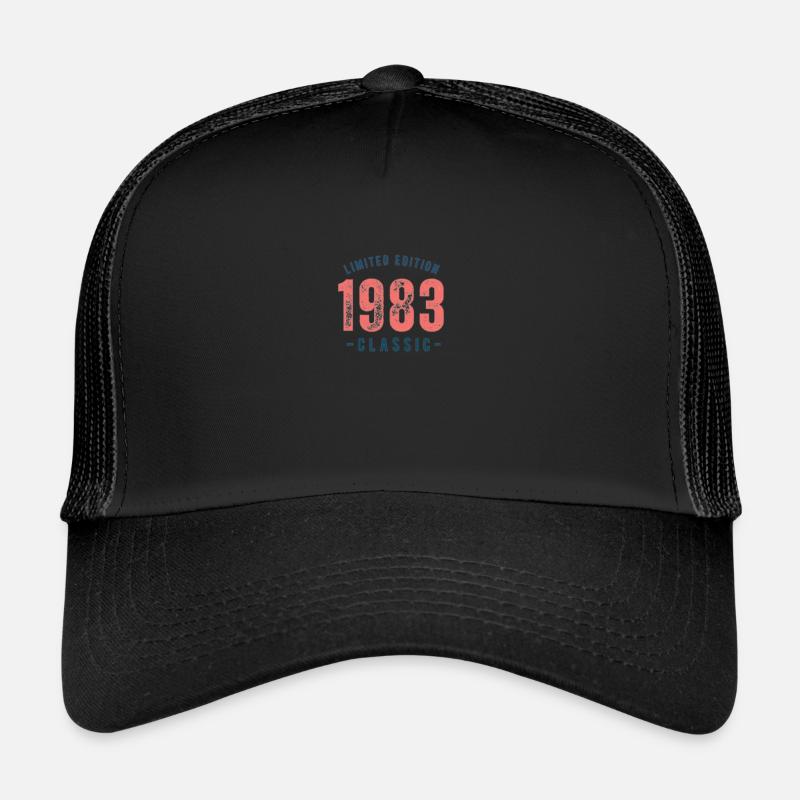 Limited Edition 1983 - Trucker Cap - black/black