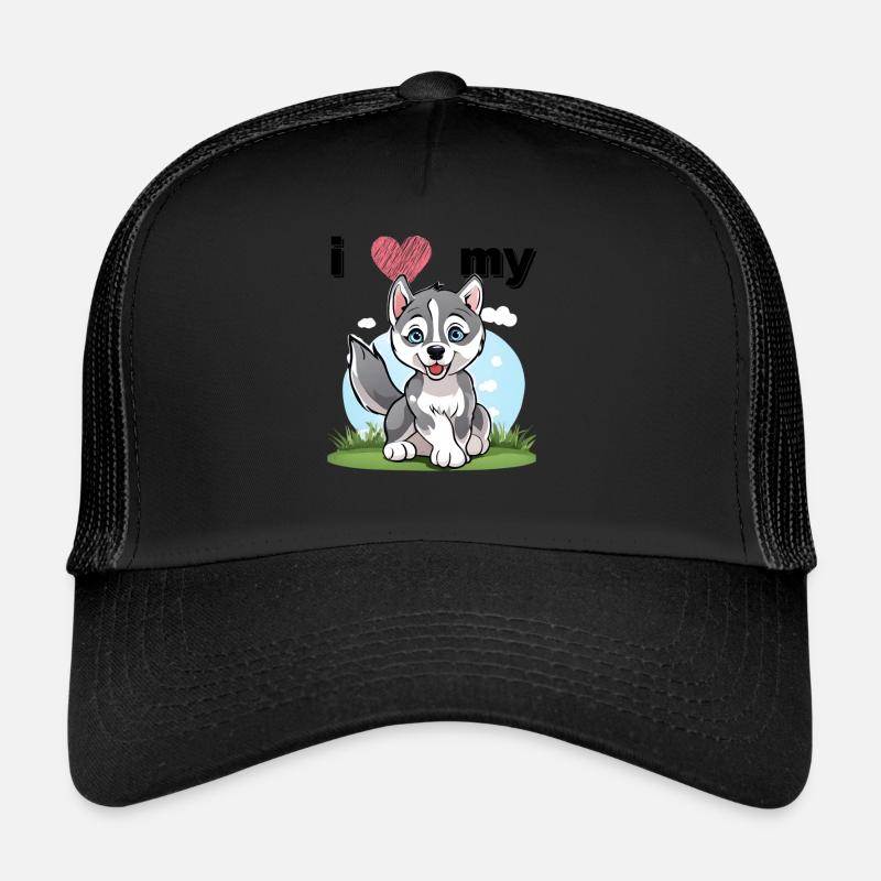 Kleiner Husky - Wolfswelpe Trucker Cap