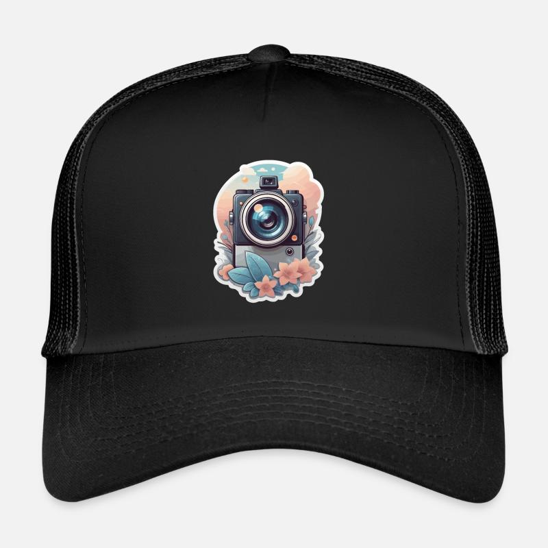 Floral Capture Casquette trucker 