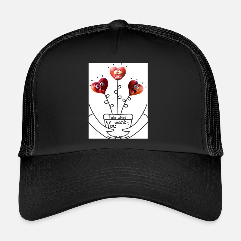 Prenez ce que vous voulez. Prends ce que tu veux. Casquette trucker 