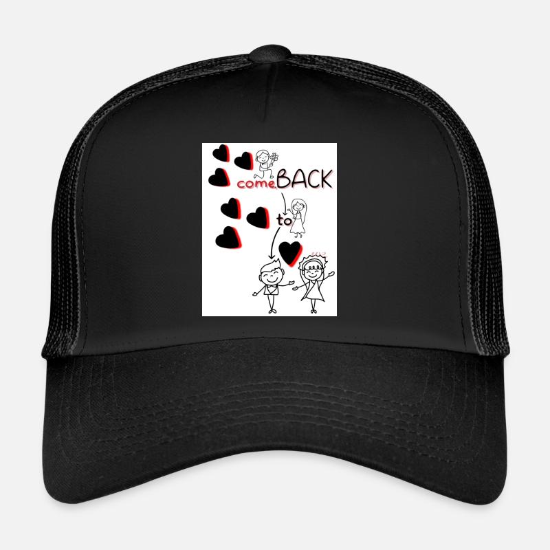 Revenez à moi. Revenez à moi. Casquette trucker 
