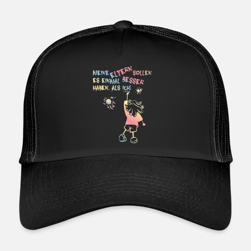 Enfants (Parents-Should-Have-It-Better-Edition) Casquette trucker 