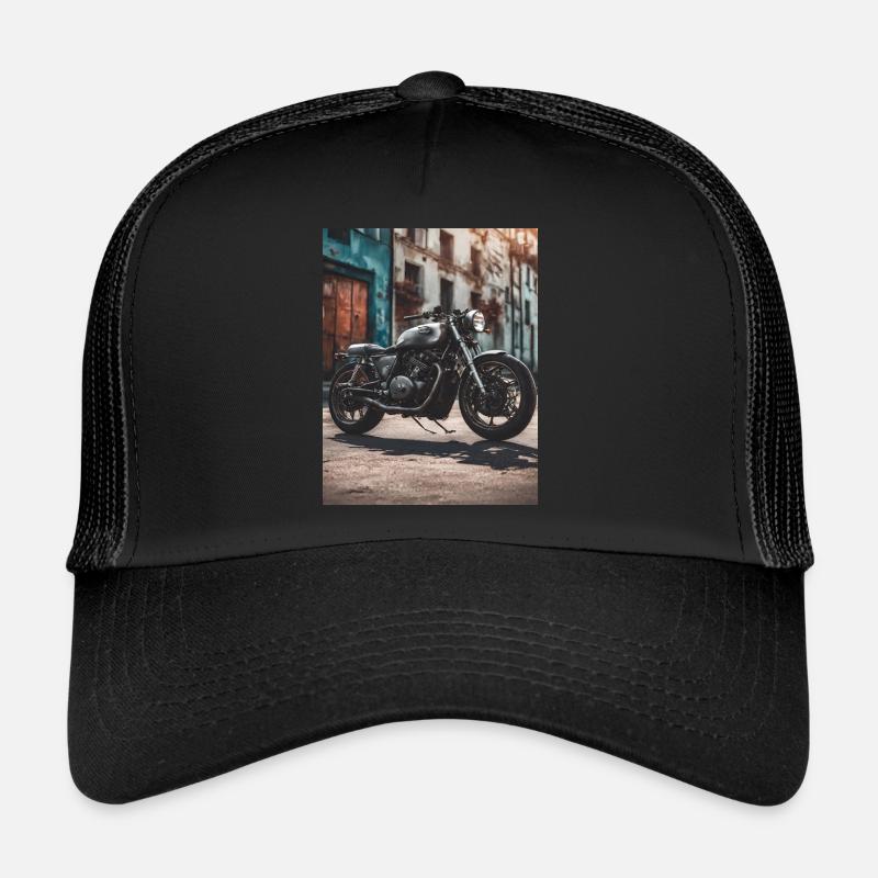 Motorcycle Trucker Cap