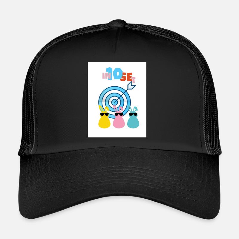 Abattu à 10. Intense et précis. Casquette trucker 