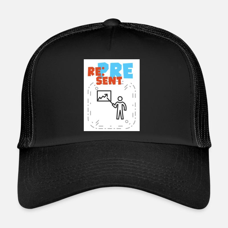 Represent. Show your good side. Trucker Cap