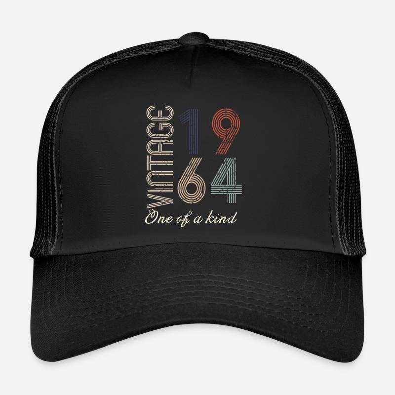 60. Geburtstag 1964 - Vintage Retro Geschenkidee Trucker Cap