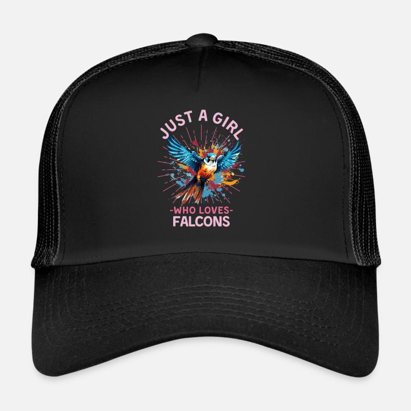 Buntfalke Farbkleckse Farbspritzer Trucker Cap