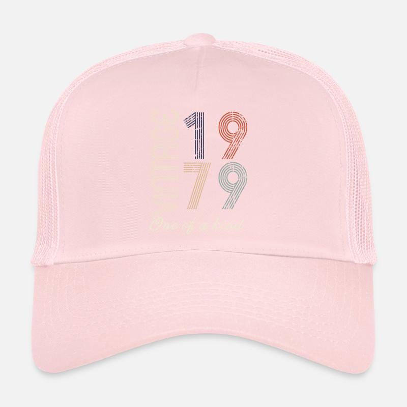 45th Anniversary 1979 - Vintage Retro Gift Idea Trucker Cap