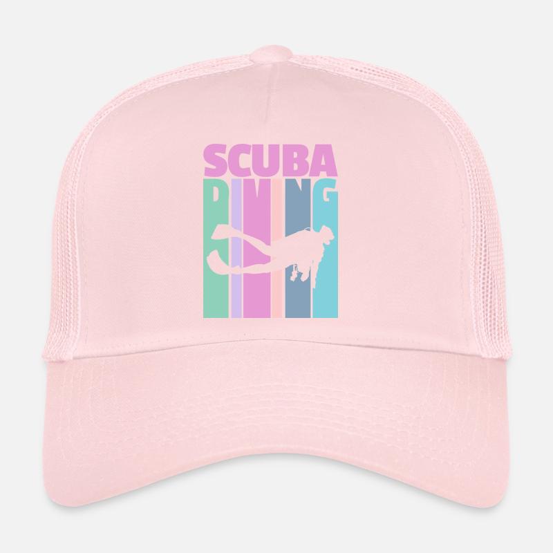 Scuba Diving - Diving Expert Ocean Depth Scuba Trucker Cap