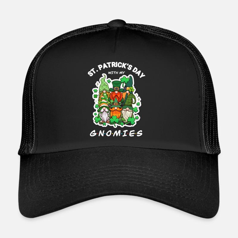 La Saint-Patrick avec mes gnomies Casquette trucker 