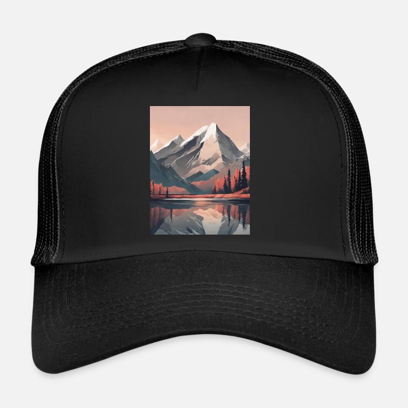 Montagnes Casquette trucker 