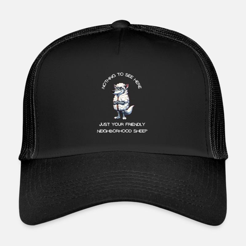 Wolf in sheep’s clothing Trucker Cap
