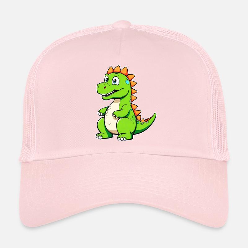 Niedlicher Comic Dinosaurier Trucker Cap
