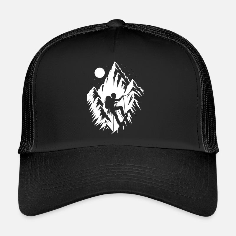 climber - Trucker Cap - black/black